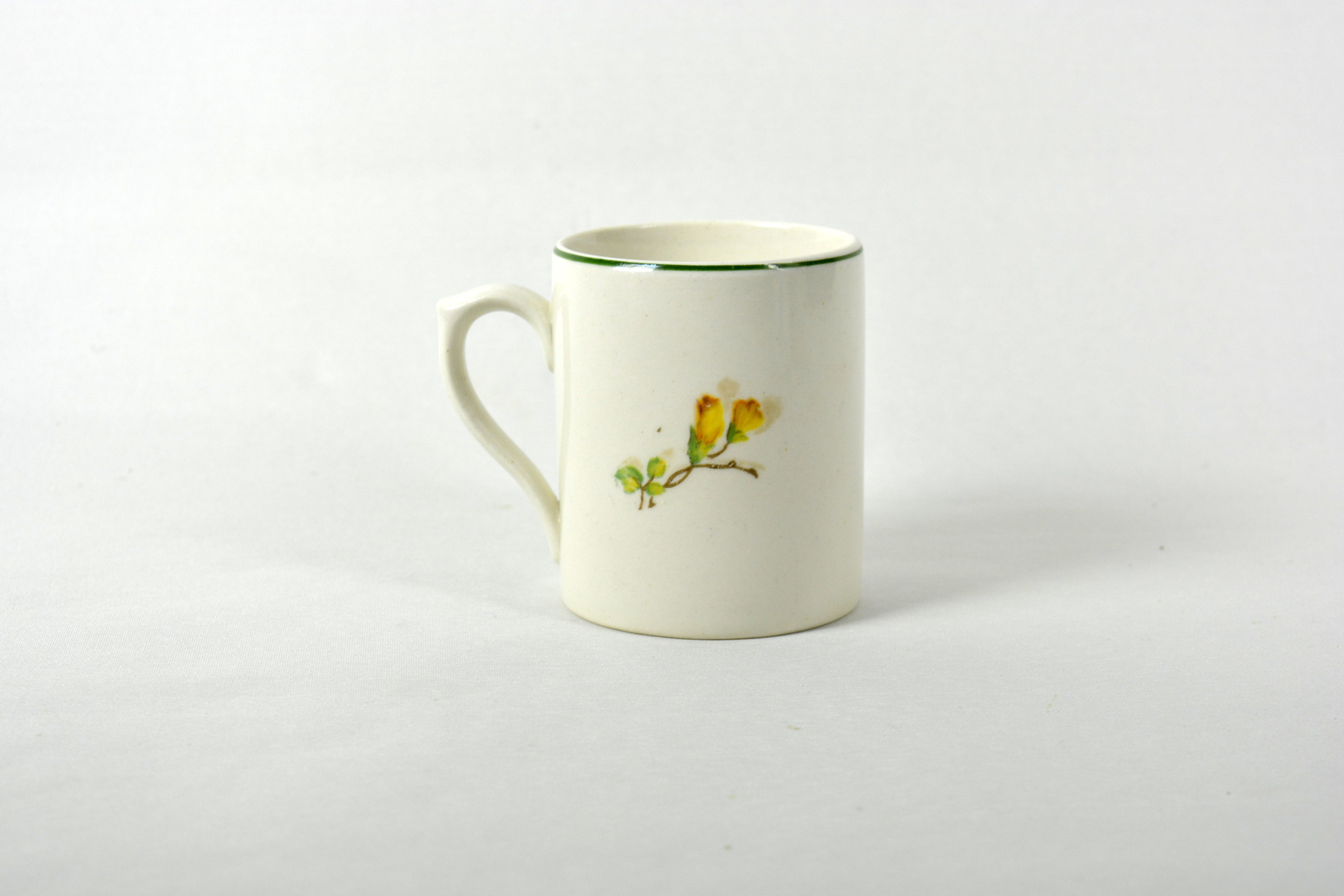 Mugg, blomdekor, 1930-tal - 2