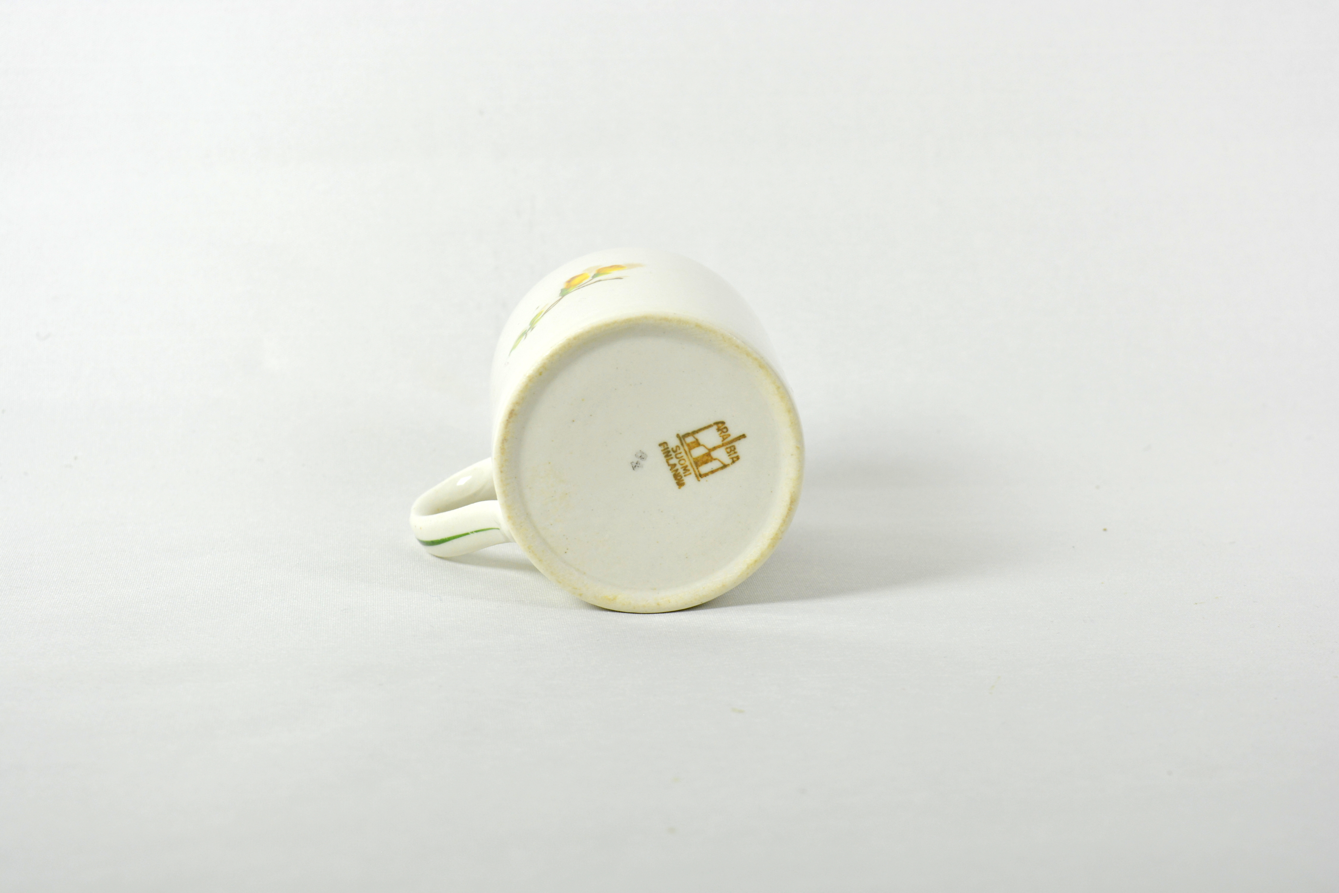 Mugg, blomdekor, 1930-tal - 3