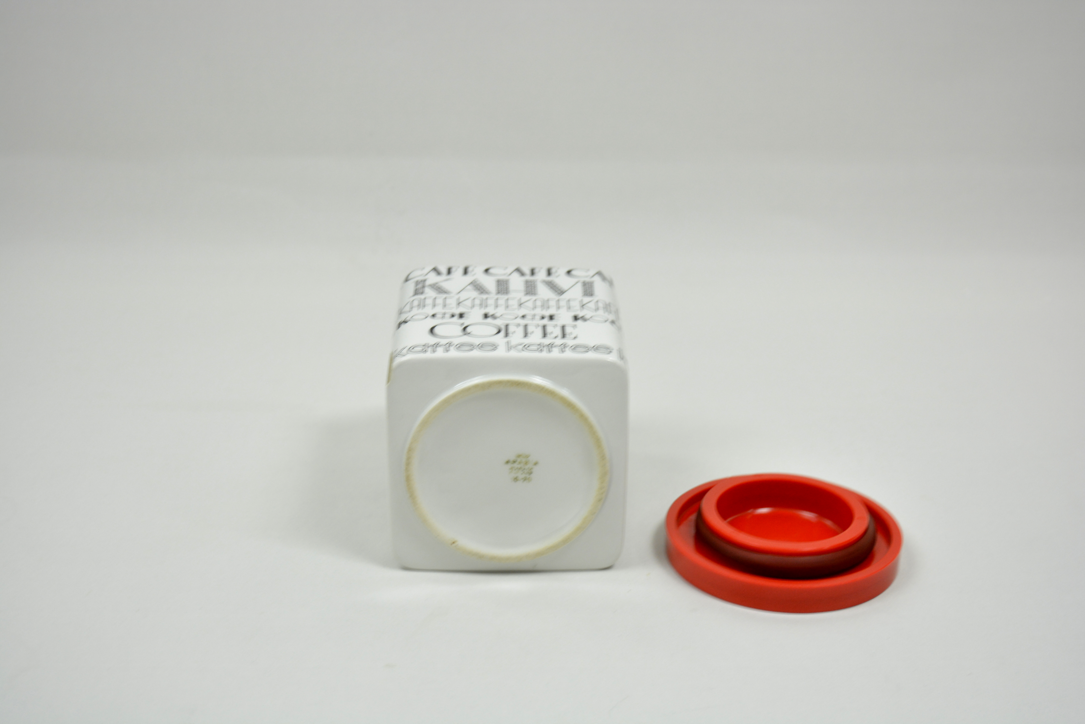 Burk med lock, Kaffe, ET - 4