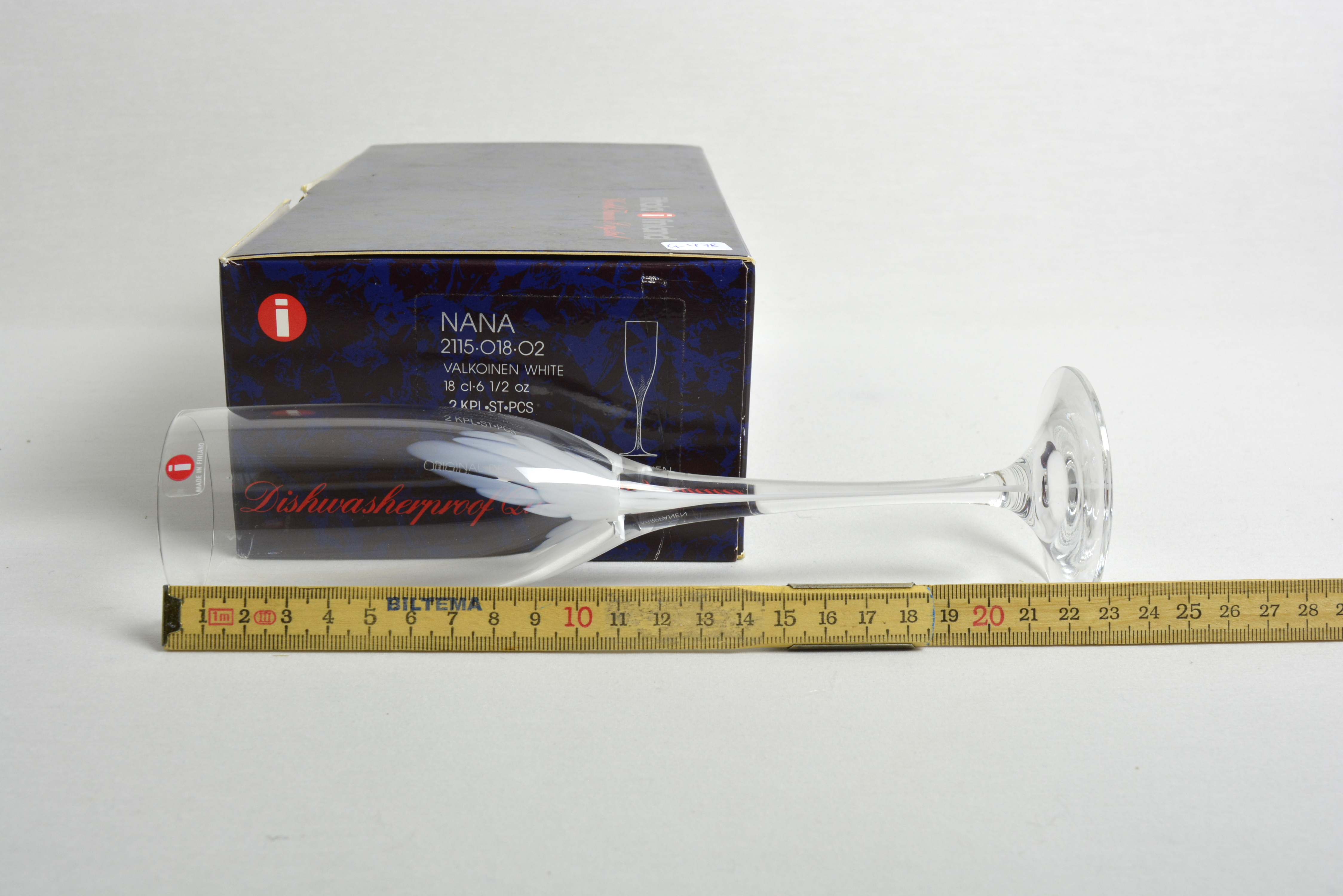 Glas 2 st, Nana, champagne, MK - 4