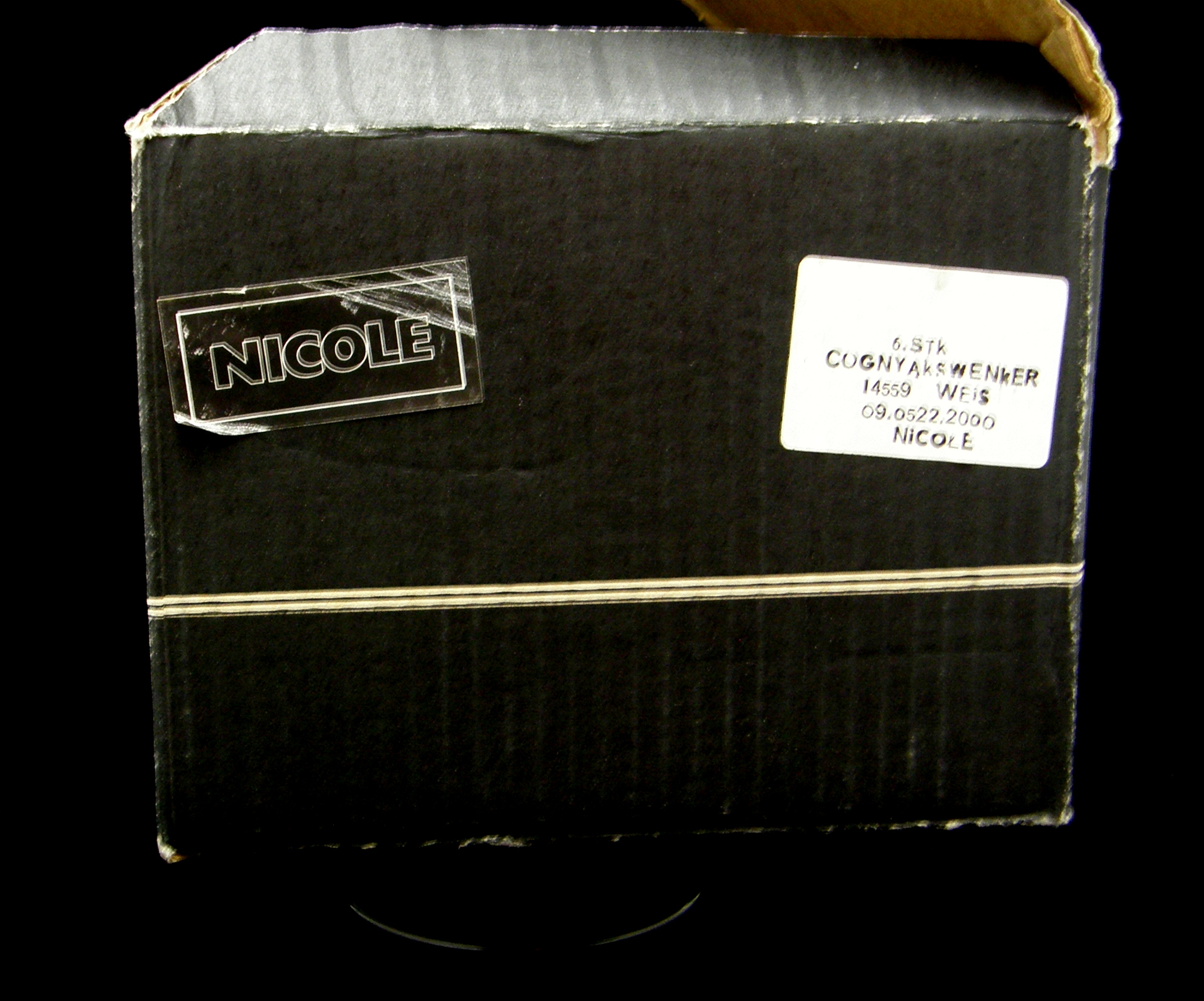 Cognacglas, 6 st, Nicole, WMF - 6