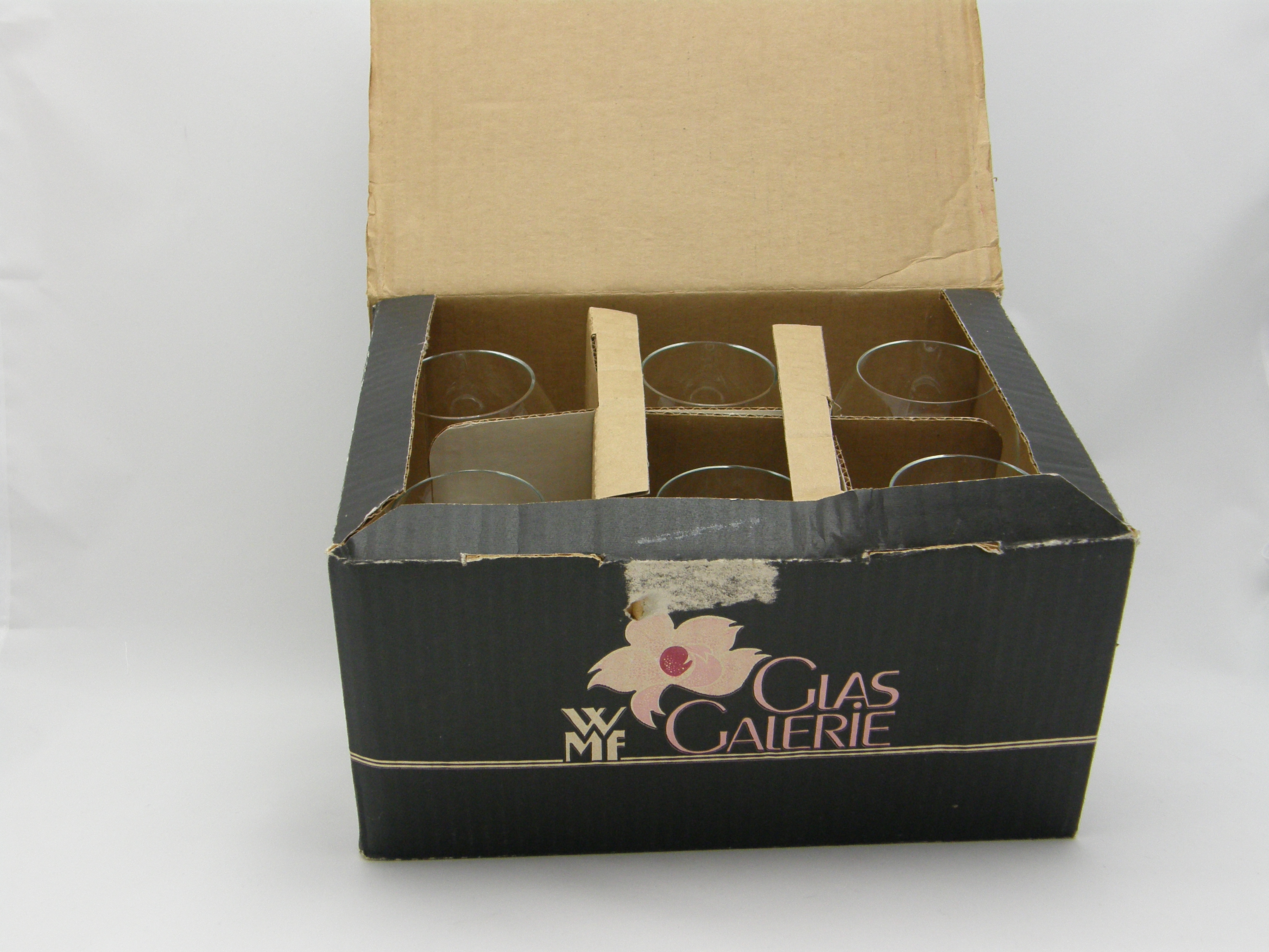 Cognacglas, 6 st, Nicole, WMF - 5