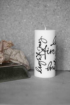 Ylva Skarp Blockljus "light my fire"