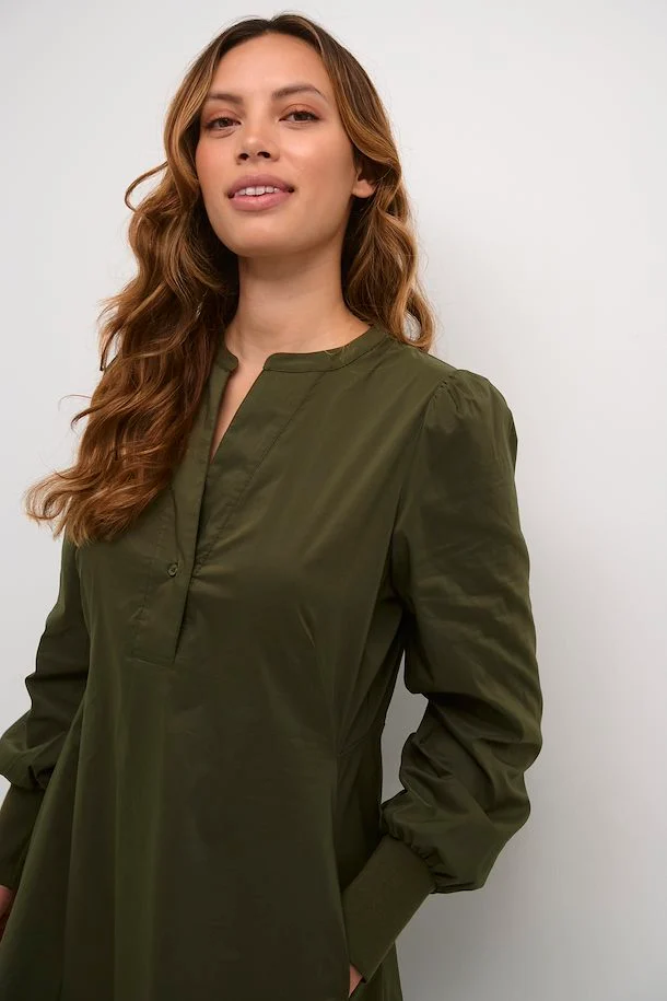 Antoinett dress burnt olive - 3