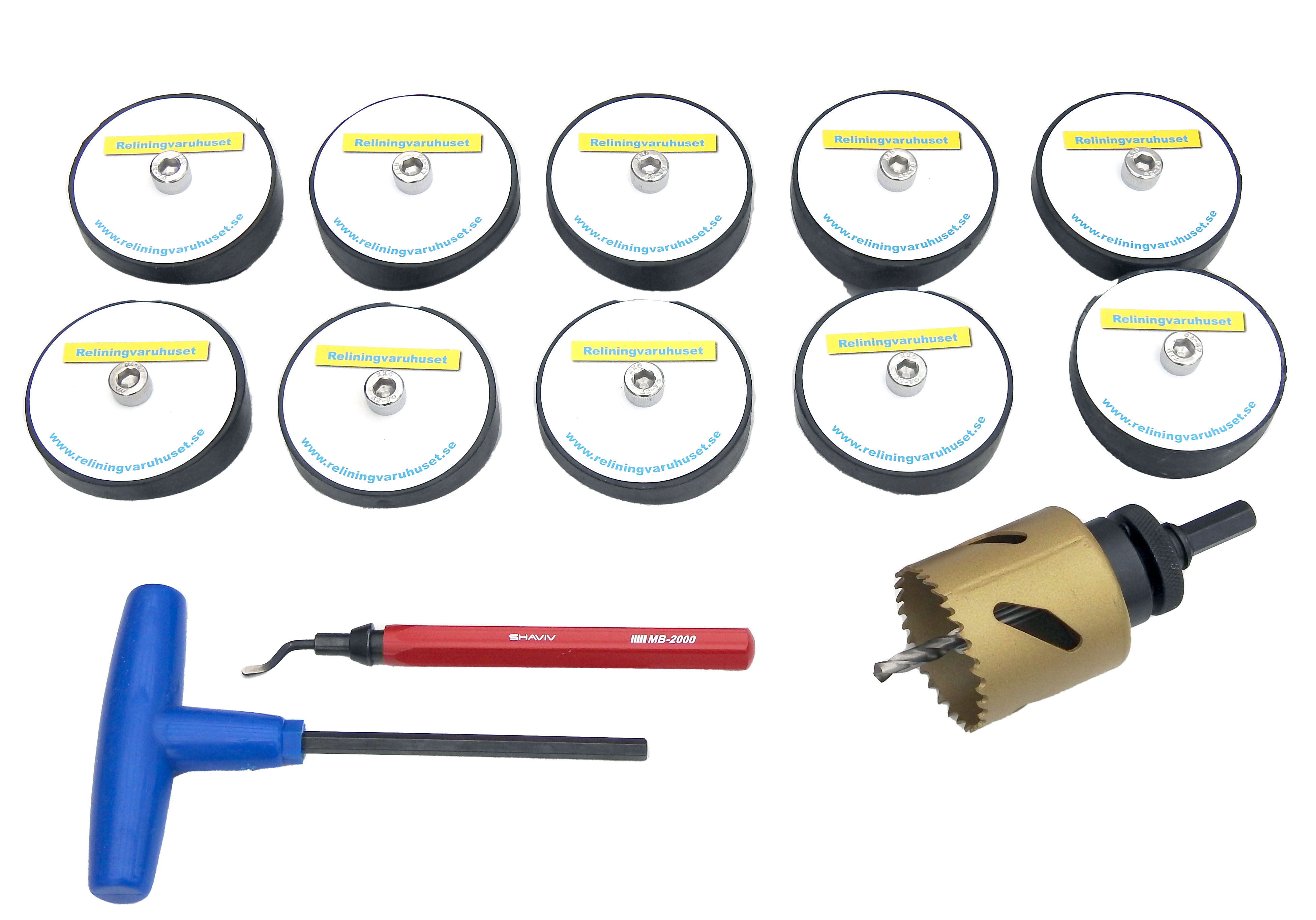 Cleaning and inspection point kit. - 2