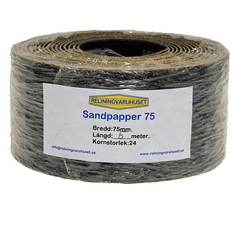 Sandpaper Green, 75mm.