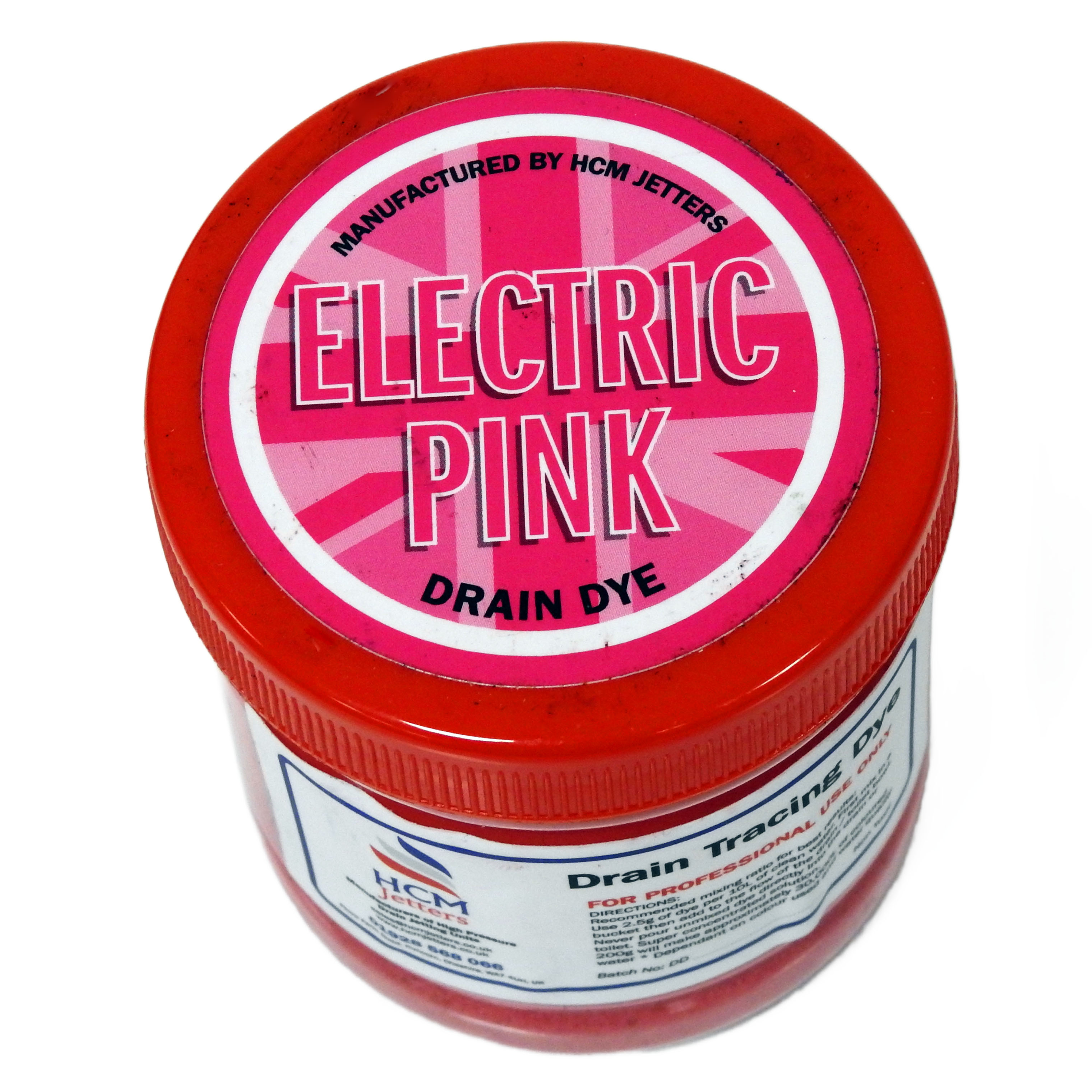 Drain Tracing Dye, Electric Pink