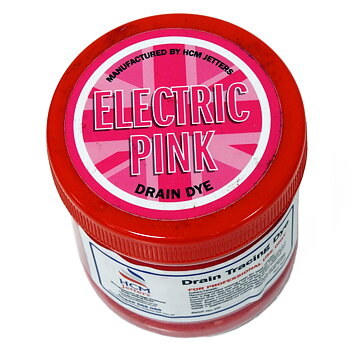 Drain Tracing Dye, Electric Pink