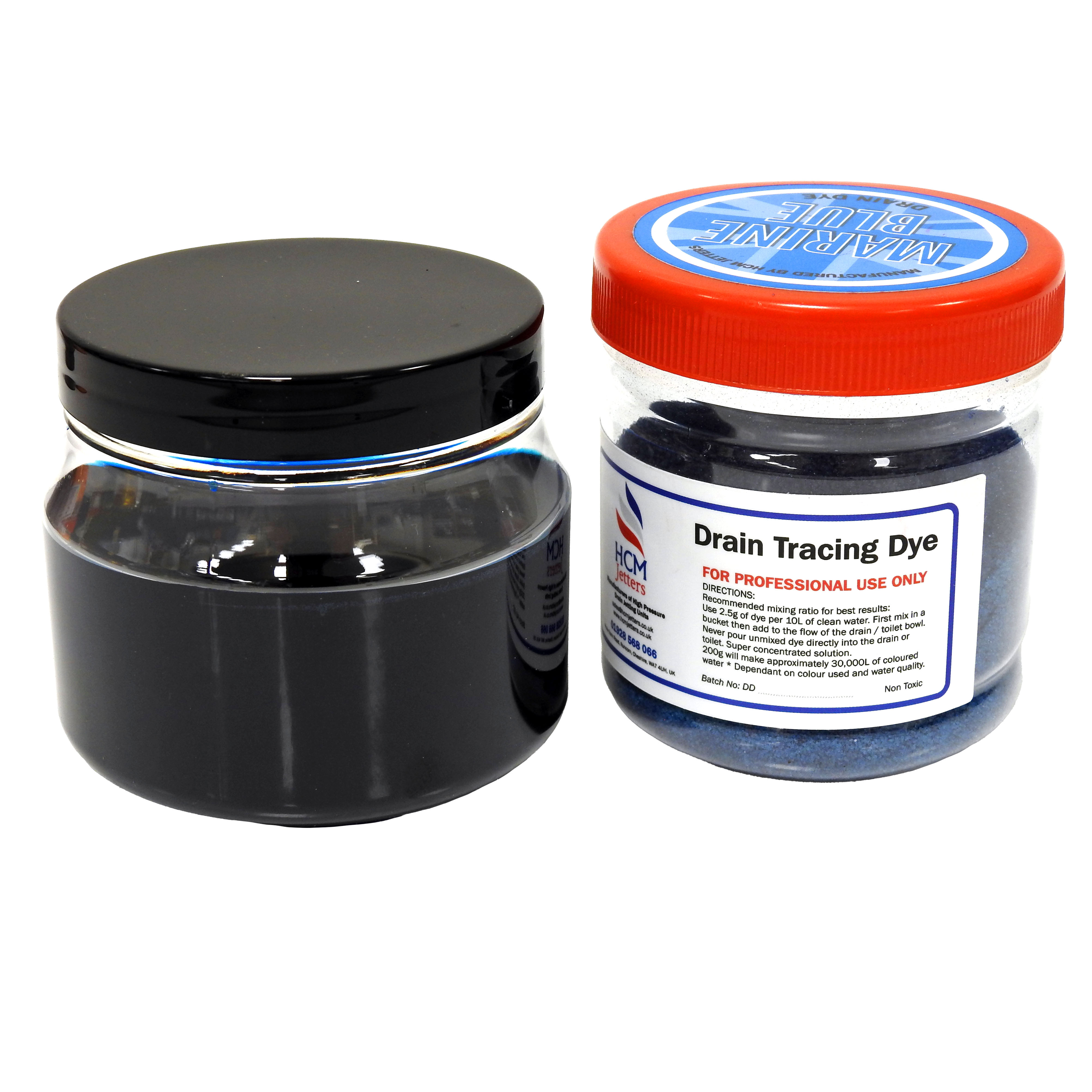 Drain Tracing Dye, Marine Blue - 3