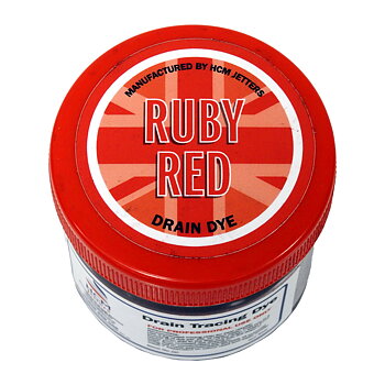 Drain Tracing Dye, Ruby Red