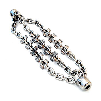 Grinding chain WS. DN250mm. for flexible shaft 12mm.
