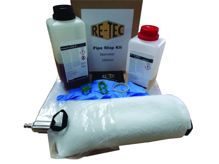 Pipe stop kit. DN75