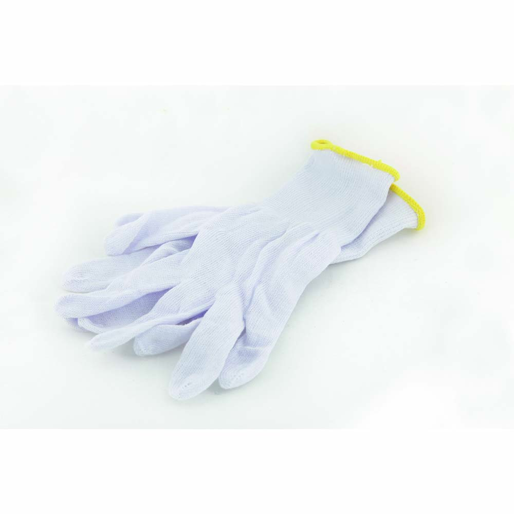 Cotton glove, medium. - 2