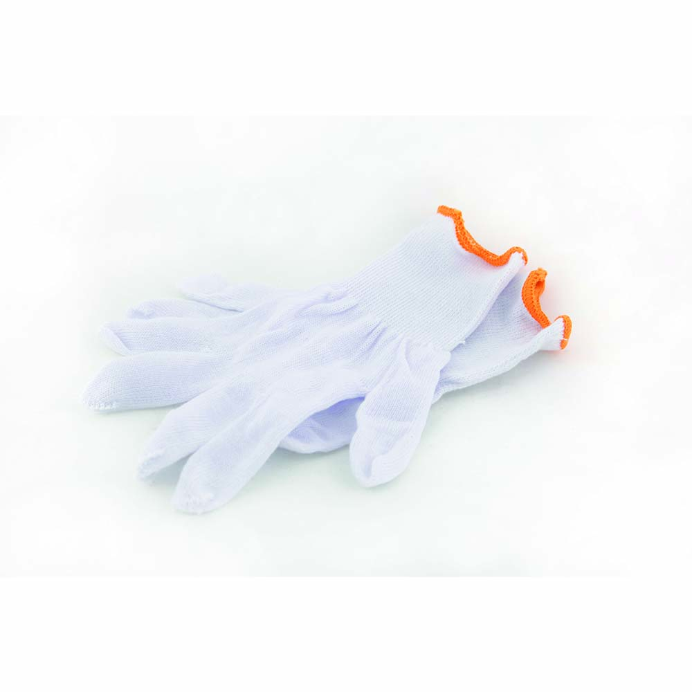 Cotton glove, large. - 2