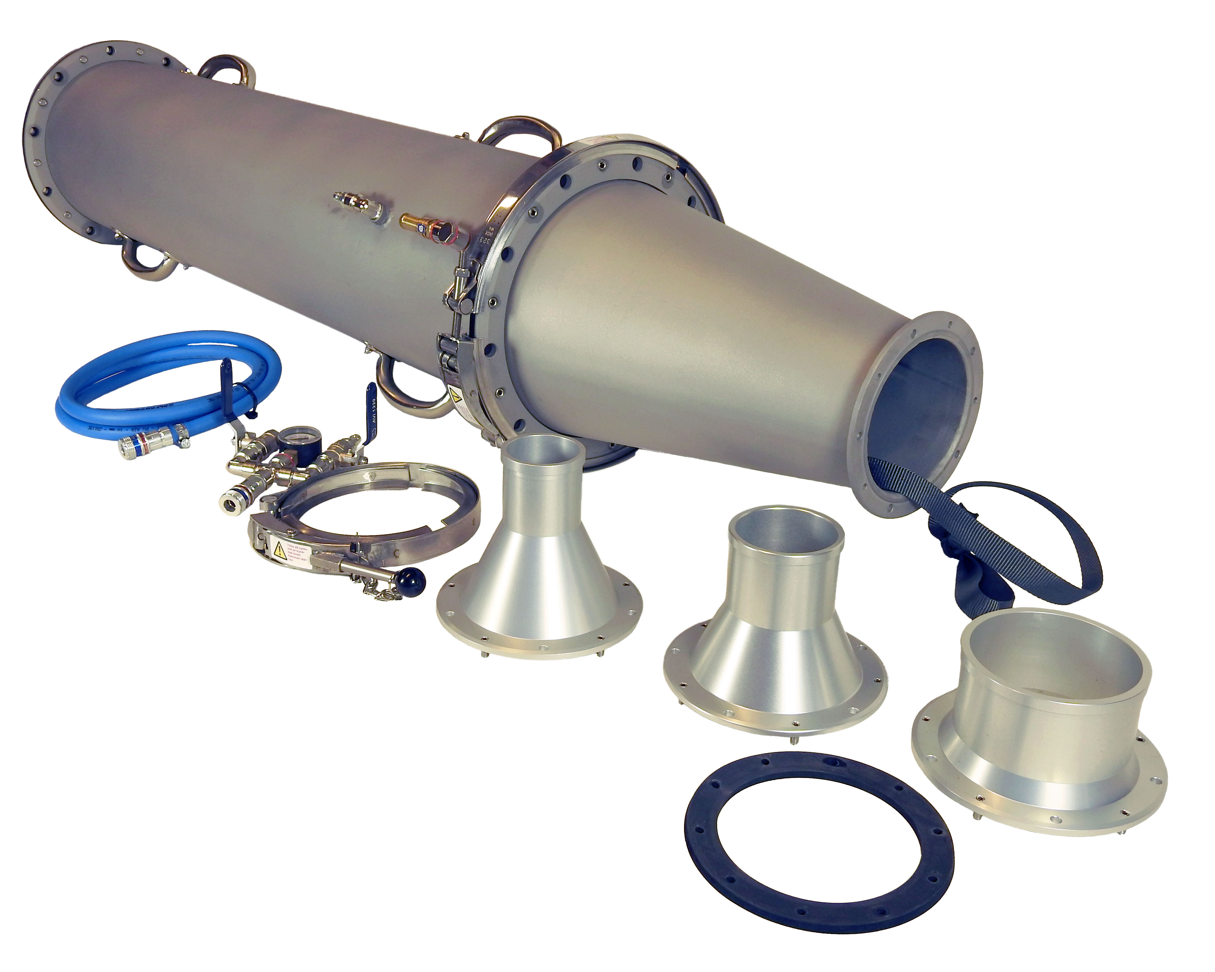 Quickshooter 300, kit DN75, 100, 150mm.
