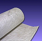 Fiberglass matting, width 1300mm. 1050g./m².
