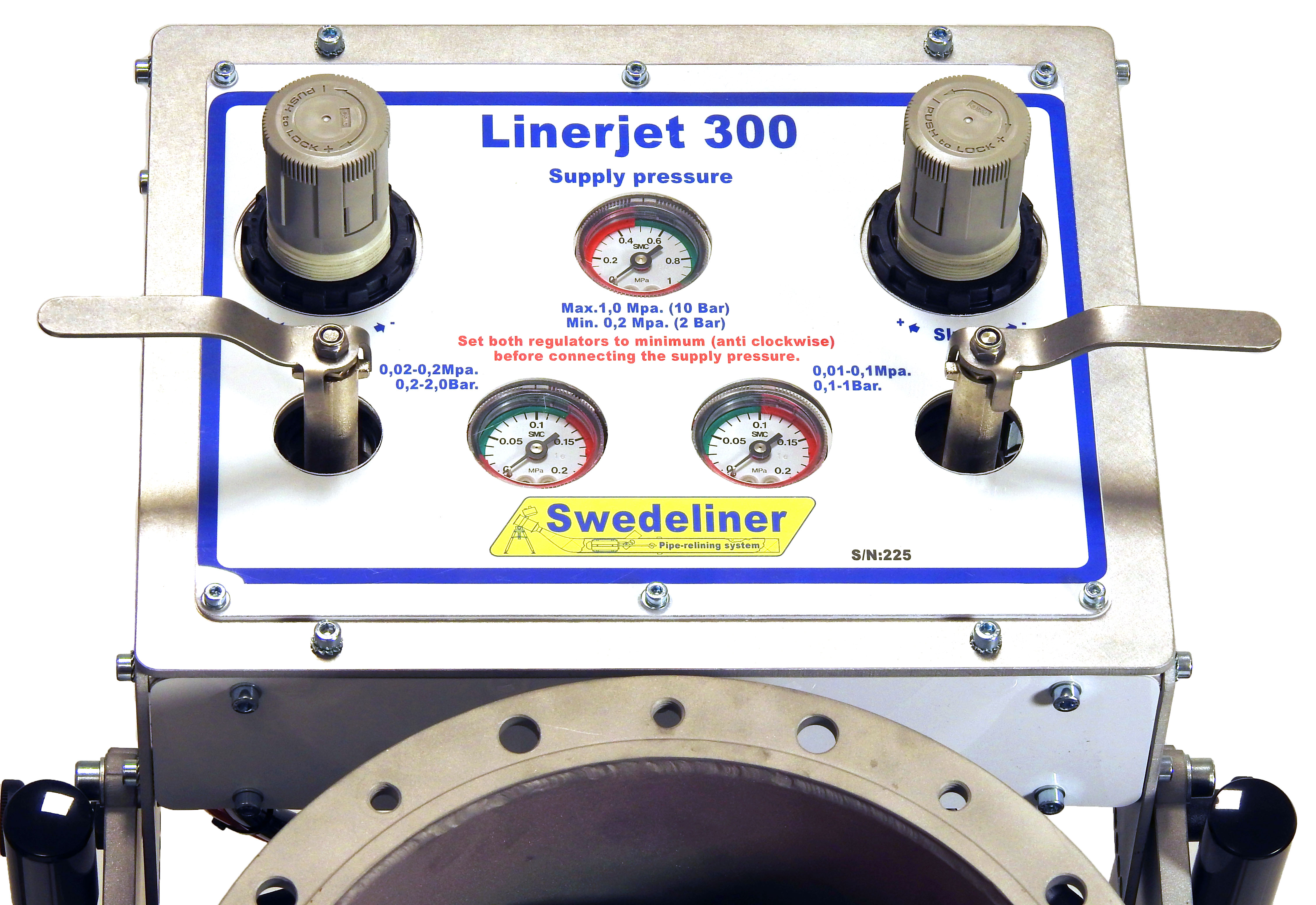 Inversion sluice, LinerJet 300 - 4