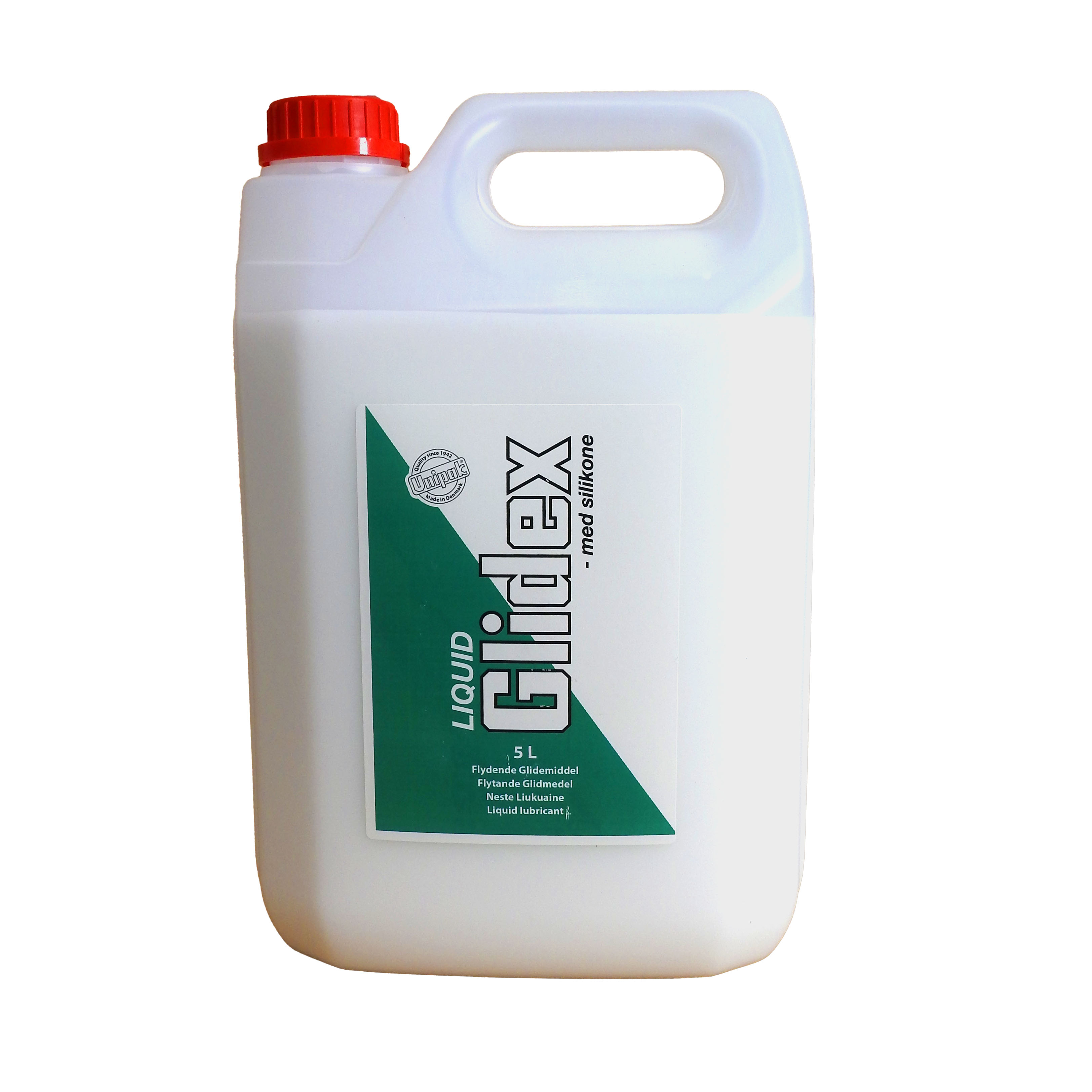 Liquid Glidex, canister 5 liters.
