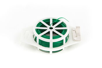 Steel wire green, roll approx. 80 meters.