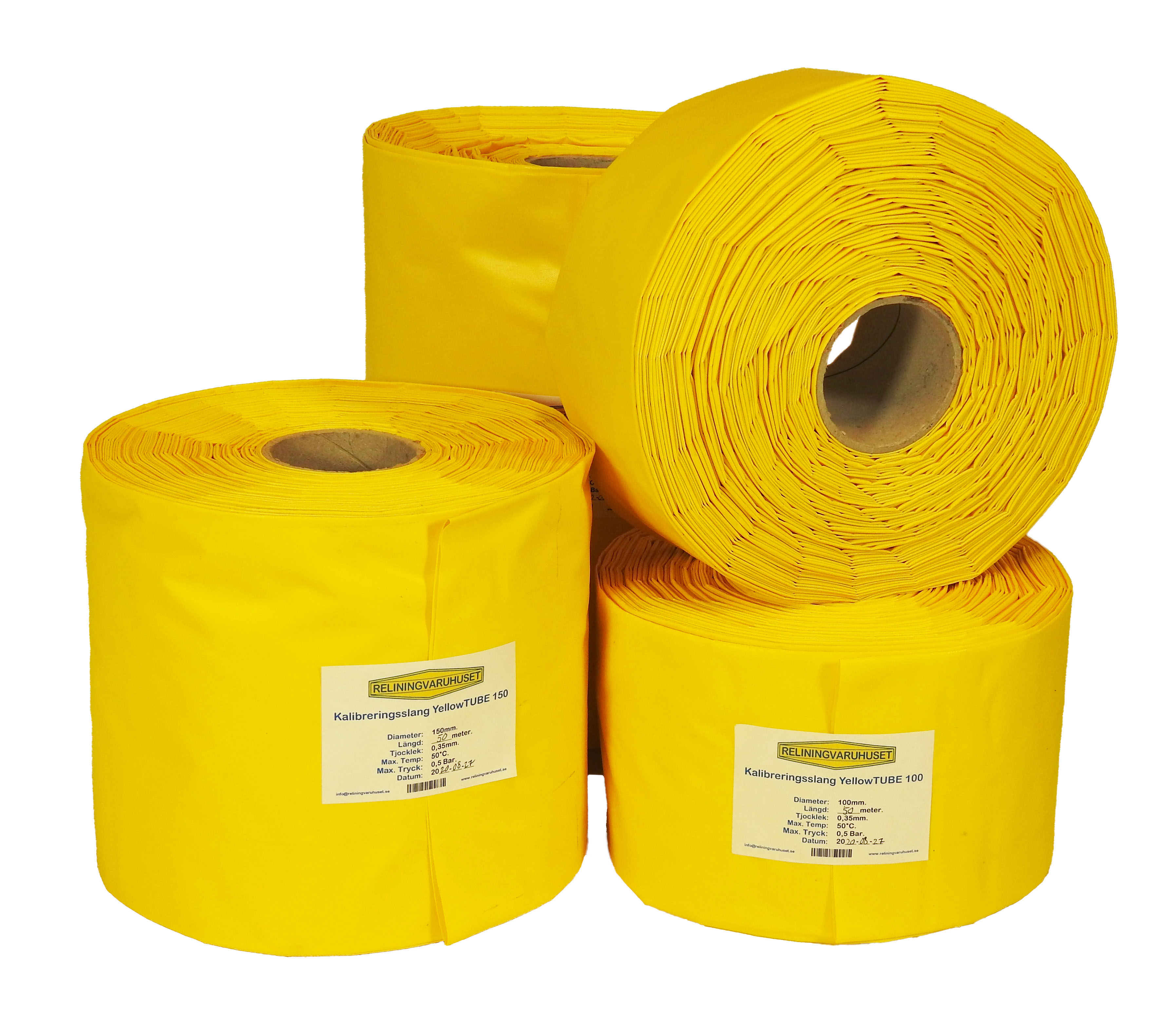 Kalibreringsslang Yellow Tube DN70mm.