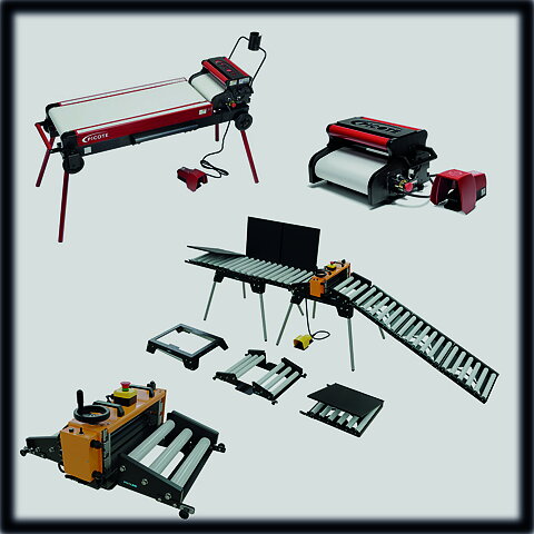 Calibration rollers and accessories