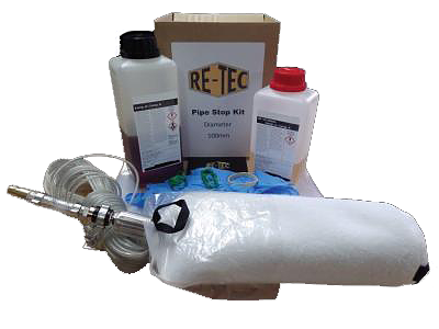 Pipe stop kit.