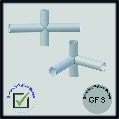 SRS Connection pieces Double/Corner.
