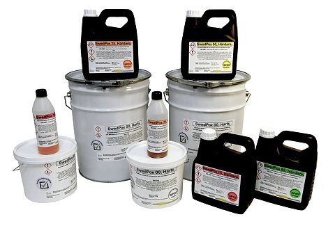 Swedpox epoxy system.
