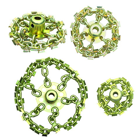 Circular grinding chain WC with carbide tips.