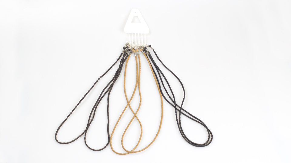 12 pcs leather cords - 3