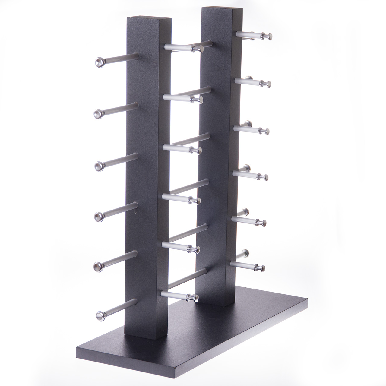 Display stand for 12 reading glasses