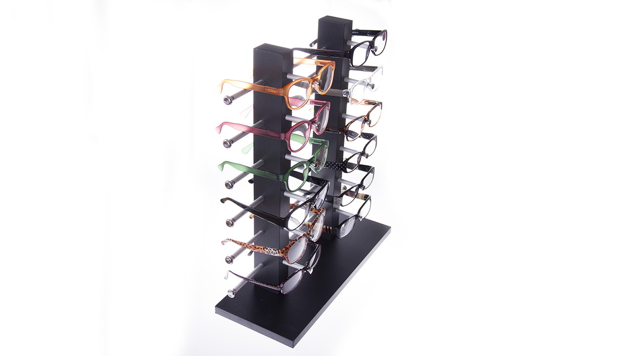 Display stand for 12 reading glasses - 5