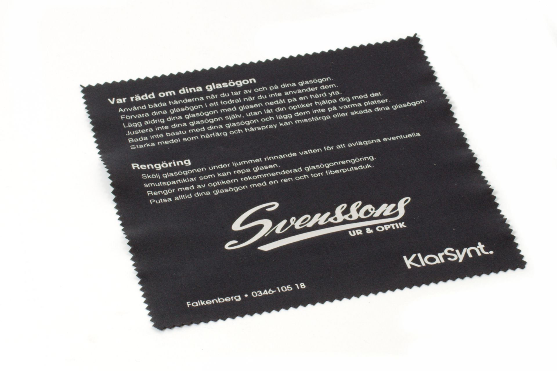 Svart mikrofiberduk - 6
