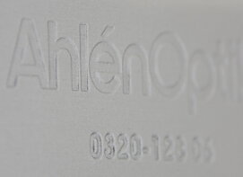 Outside print, embossed no color
