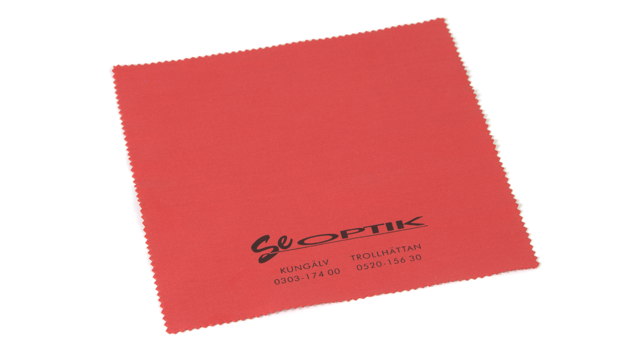 Red microfiber cloth - 3