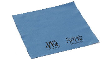 Blå mikrofiberduk
