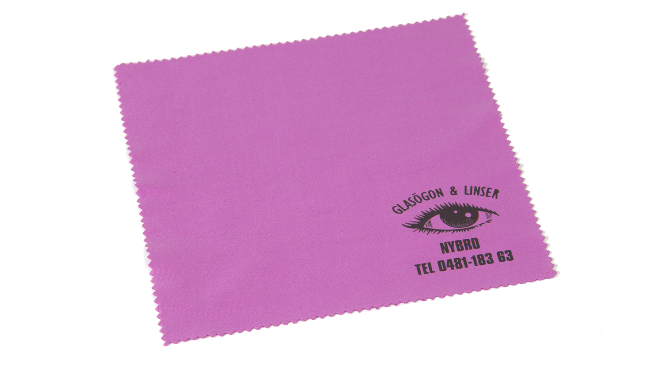 Warm toned purple microfiber cloth - 3