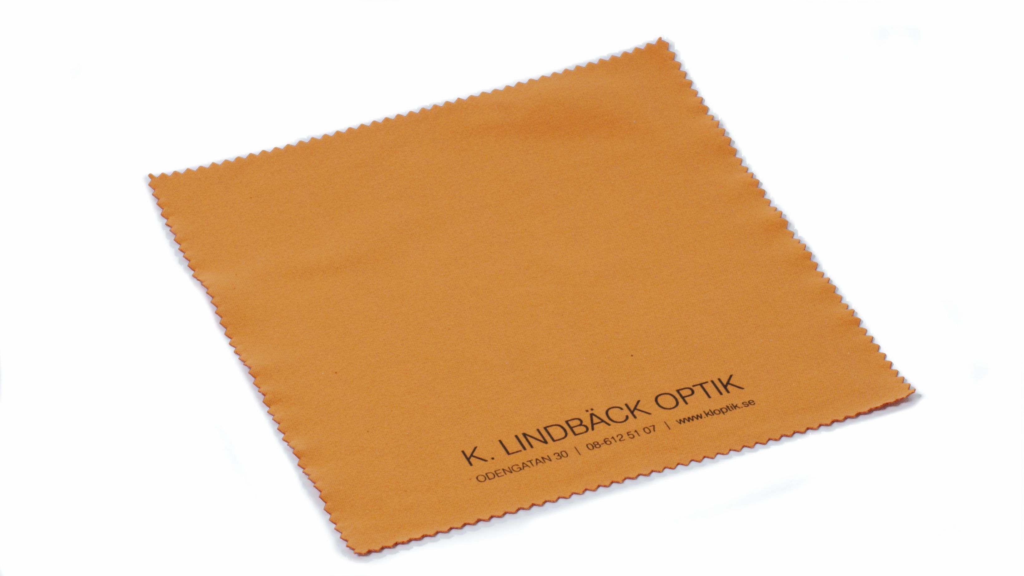 Orange ochre microfiber cloth - 2