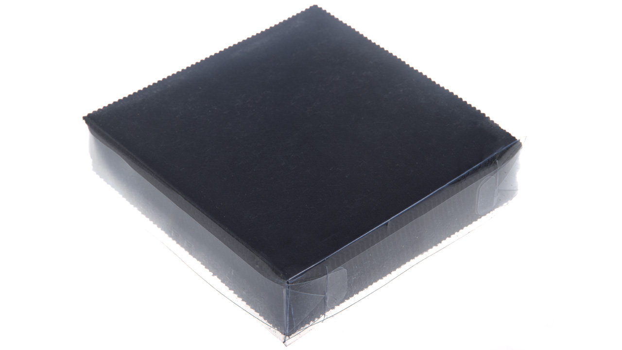 Svarta mikrofiberdukar, 100 pack, 15 x 15 cm.