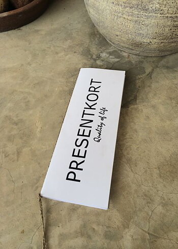 PRESENTKORT!