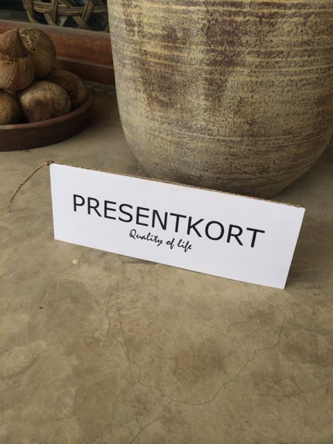PRESENTKORT!  - 2