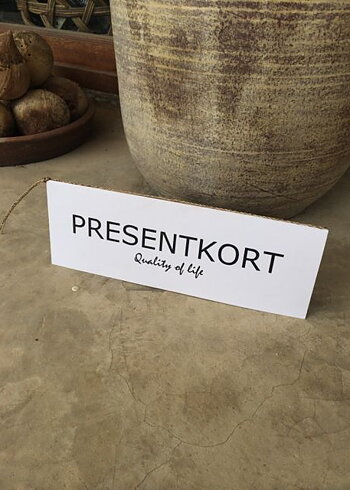 PRESENTKORT!