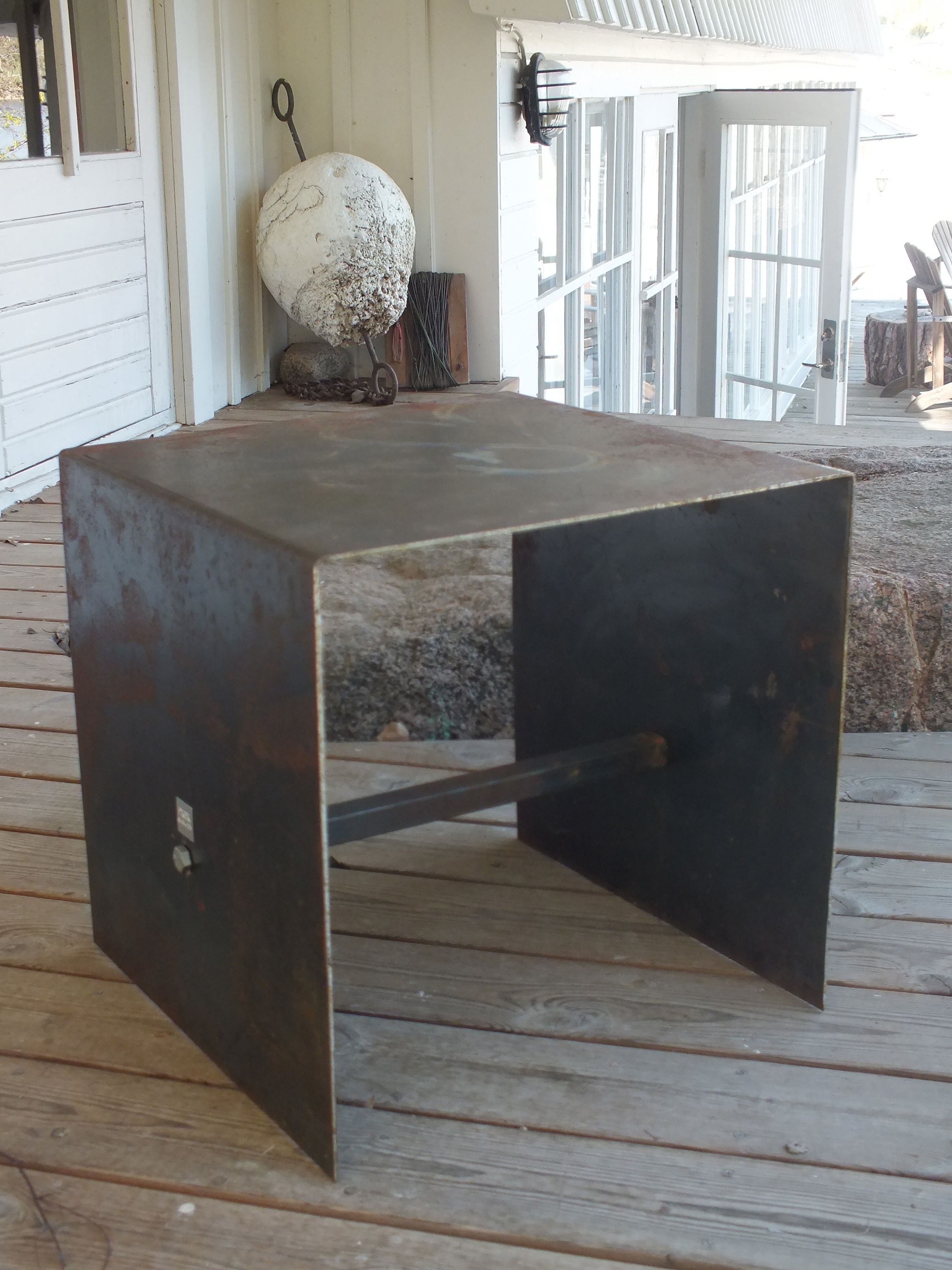 BÄNK / BORD STÅL  - 2
