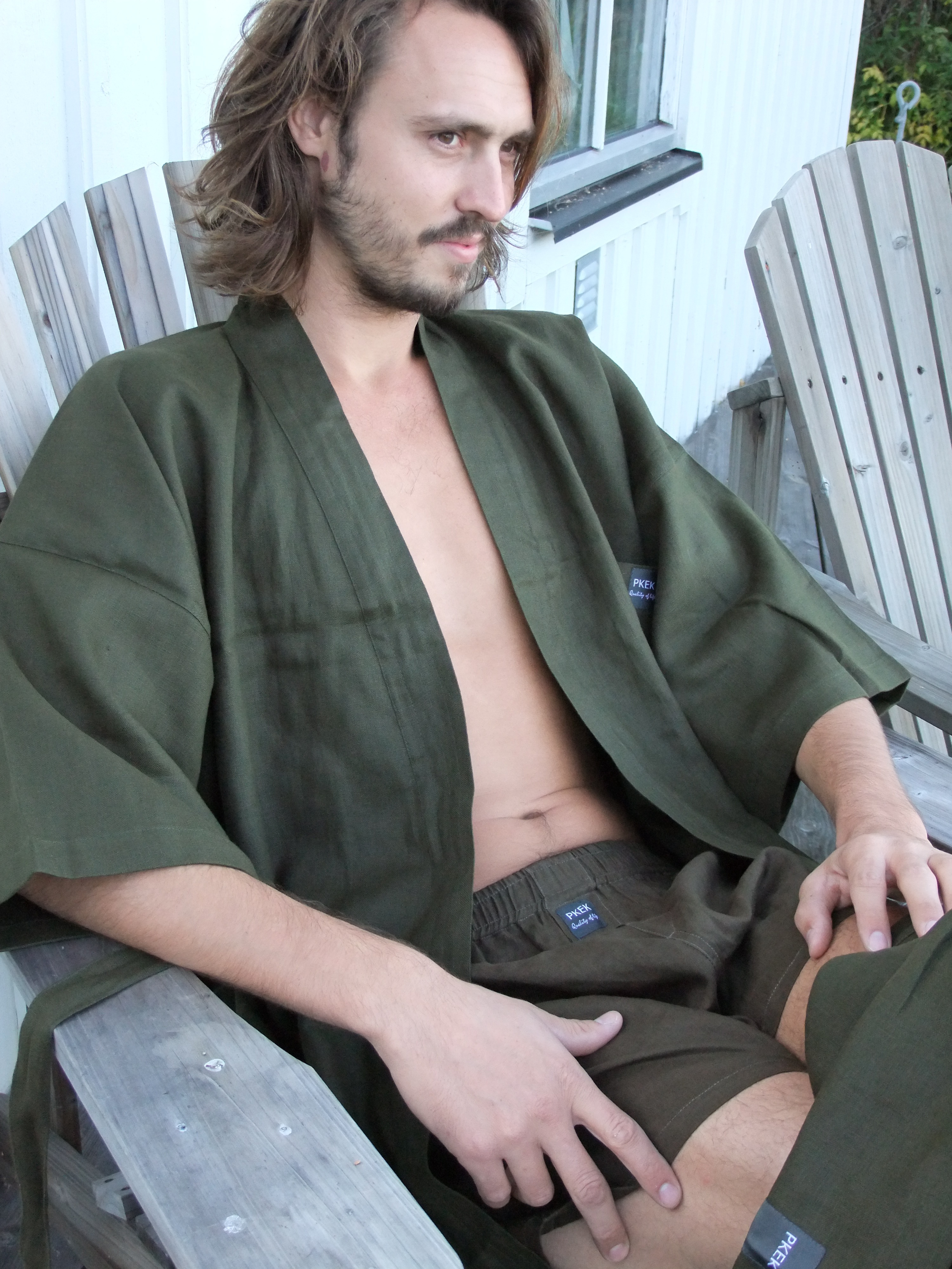 KIMONO 100% LINNE - 3