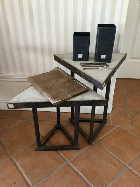 BETONGBORD SET TREKANT  - 3