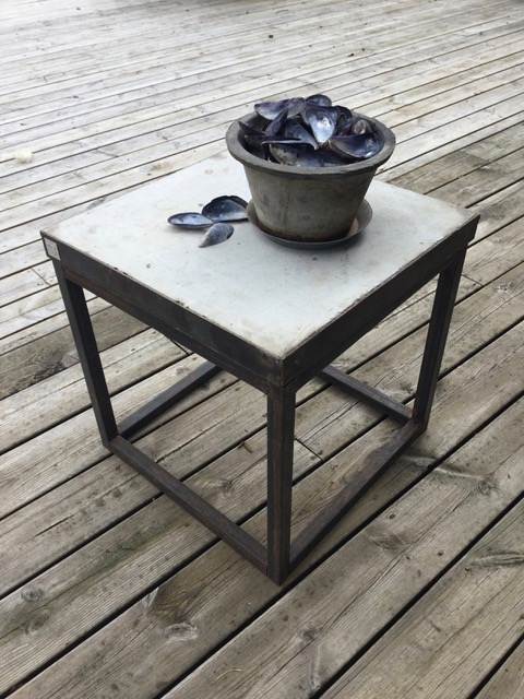 BETONGBORD  SET FYRKANT - 2