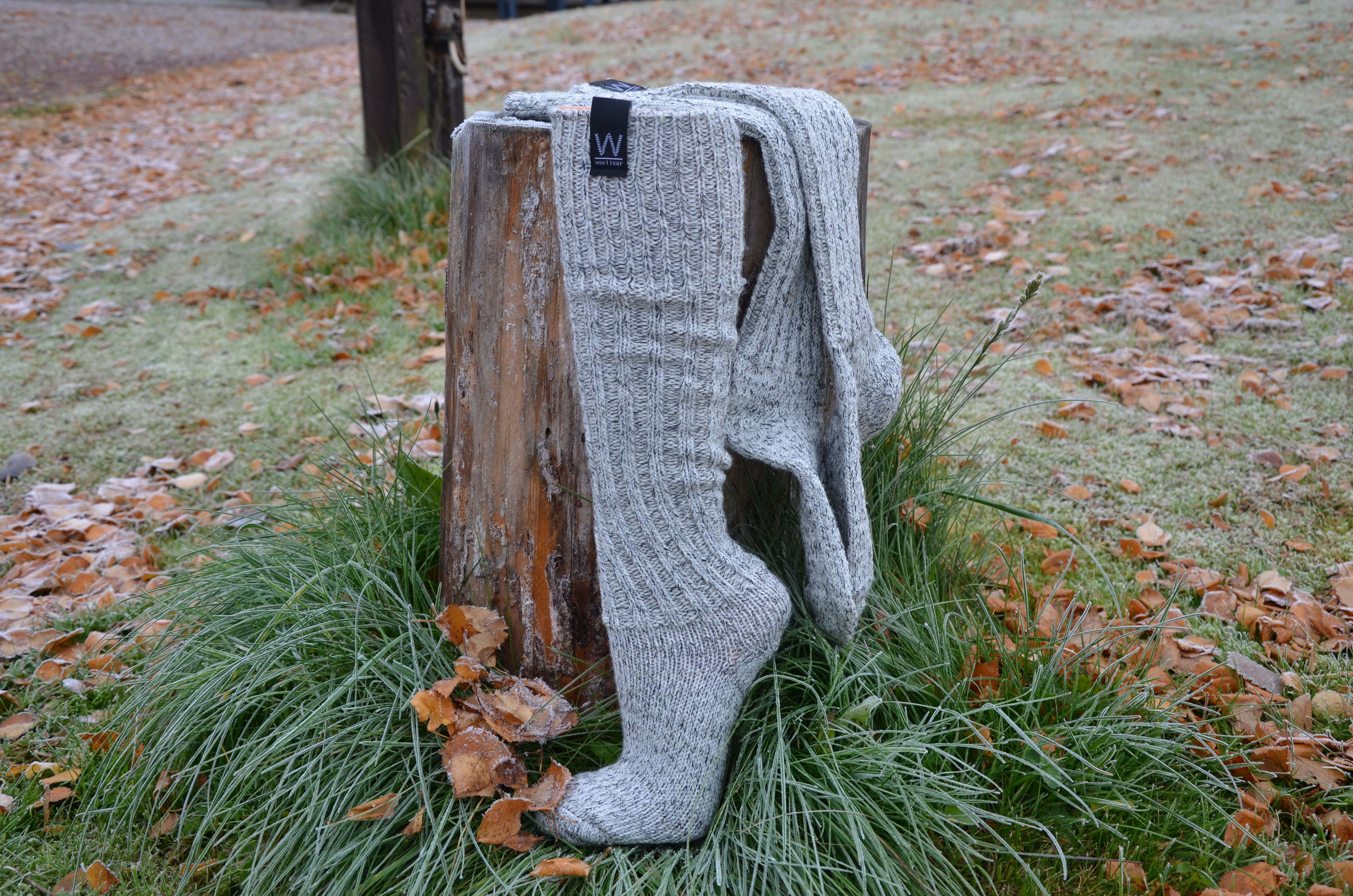 Raggsocka knä melerad