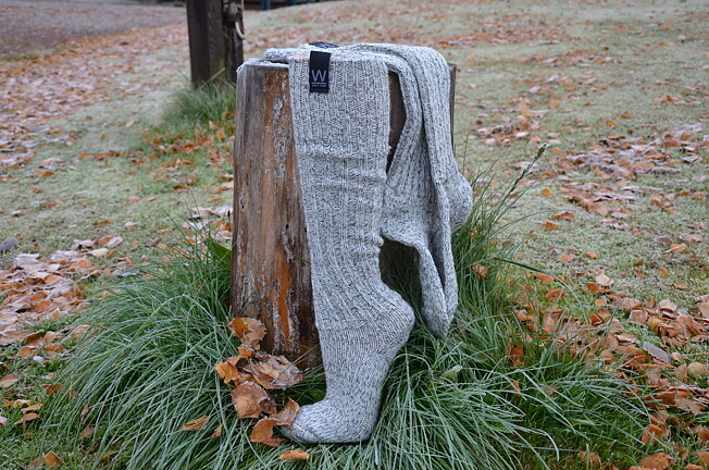 Raggsocka knä melerad