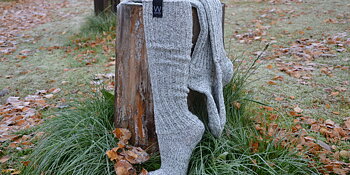 Raggsocka knä melerad