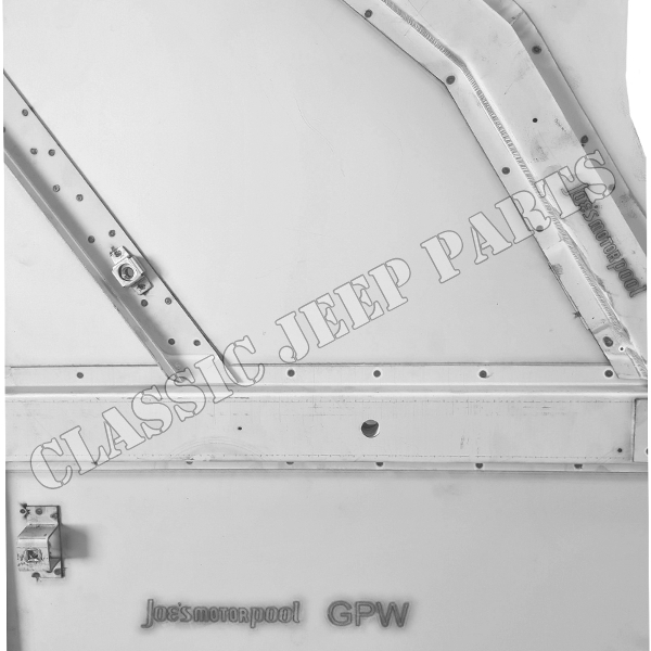 Front floor pan early FORD GPW MADE IN ENGLAND - 5